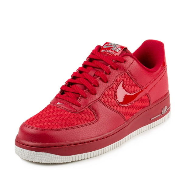 footlocker red and white air force 1