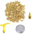 thumbnail image 1 of Lefu 48pcs 6.4mm Steel needle Spikes Shoe Spike Replacements for Running Cross, 1 of 9