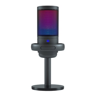 HyperX SoloCast Wired Condenser Microphone for Streaming - Black