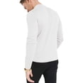 thumbnail image 3 of YAZI Men Regular Fit Basic Lightweight Long Sleeve Pullover Top Mock Turtleneck T-Shirt, 3 of 8
