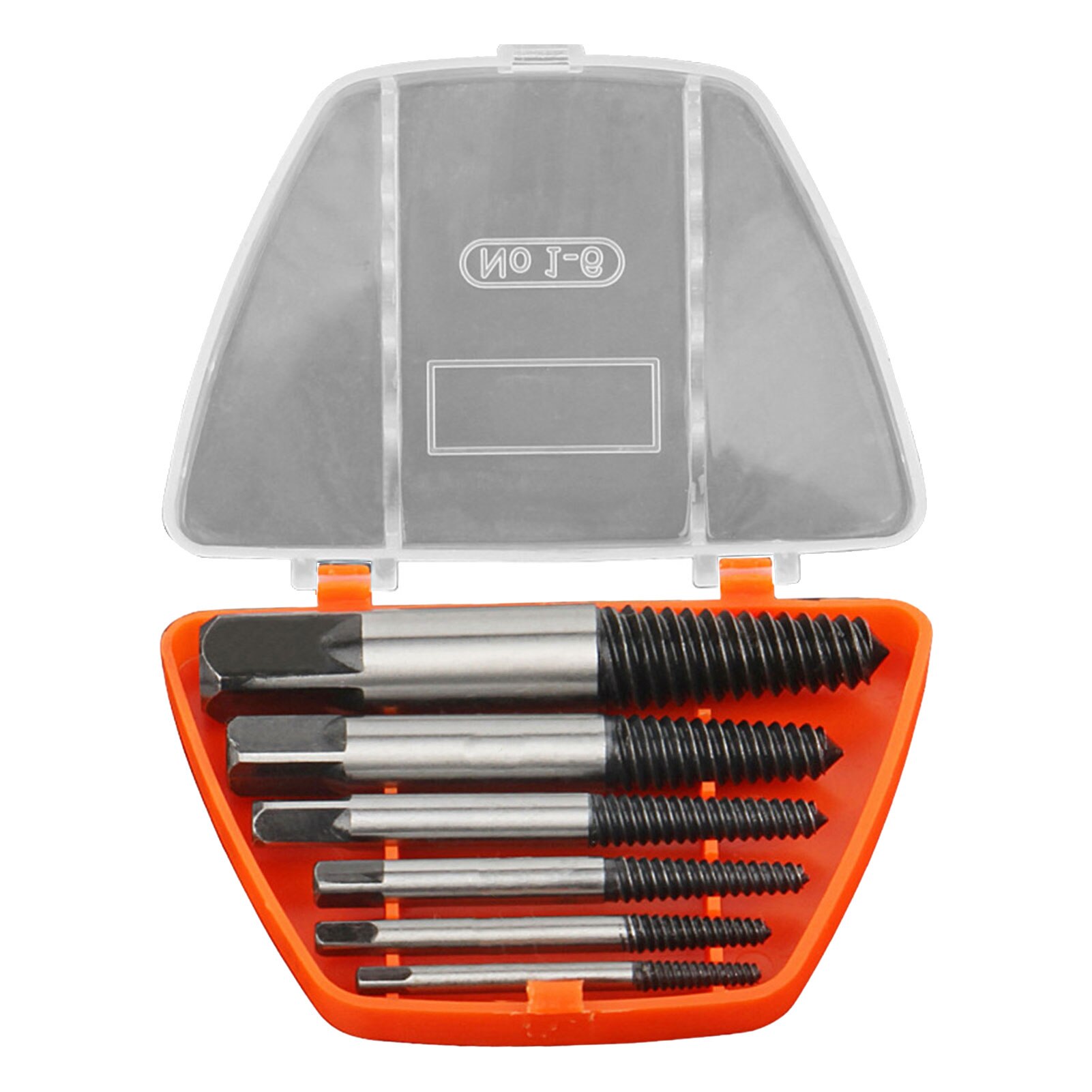 5/6pcs Broken Screw Extractors Hex Drill Damaged Screw Extractor Drill Bit Guide Set Broken Bolt