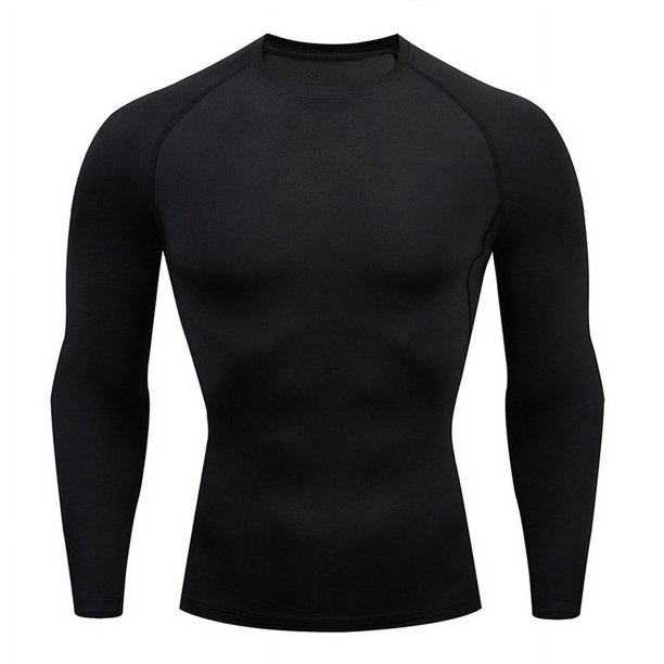 Ropa deportiva europea y americana para hombre, camiseta profesional de secado rápido, mallas elásticas para correr, ropa deportiva para maratón