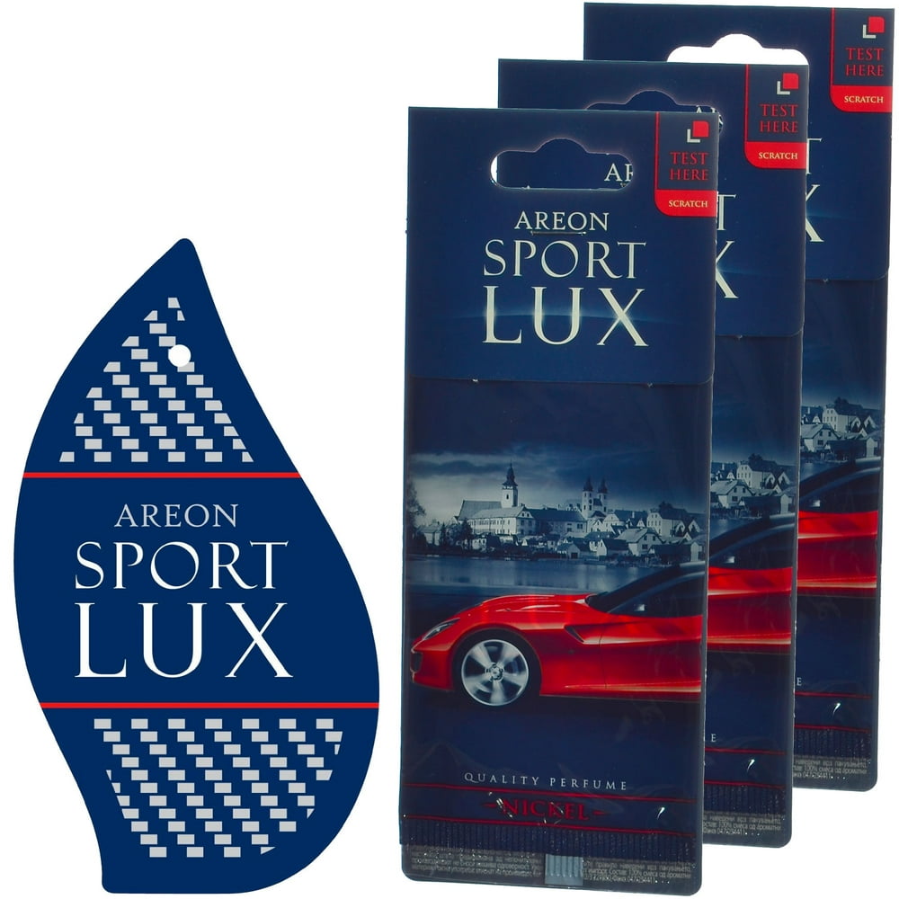 Areon Sport LUX Quality Perfume/Cologne Cardboard Car Air Freshener