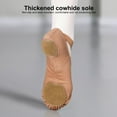 thumbnail image 6 of Tnobhg 1 Pair Girls Ballet Shoes Full Stretch Fabric Dance Shoes Soft Breathable Wear Resistant Lightweight Toddler Dance Slippers Shoes, 6 of 7