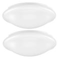 thumbnail image 6 of HOOWIFFY Light Fixture Covers 2Pcs Use Plastic Ceiling Light Lampshade for Diy Enthusiasts 10.6X10.6X1.8in, 6 of 8