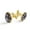 Color 2, variant on Men's Classic Stainless Steel, Skull Head Pattern Cufflinks Business Wedding Shirts, Golden
