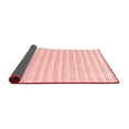 thumbnail image 2 of Ahgly Company Indoor Square Solid Red Modern Area Rugs, 4' Square, 2 of 4