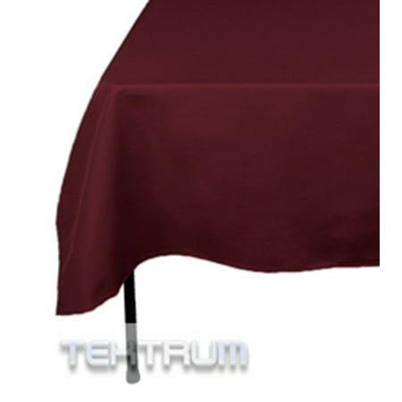 TEKTRUM 70 X 104 INCH 70"X104" RECTANGULAR POLYESTER TABLECLOTH - THICK ...