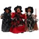 thumbnail image 1 of 3pcs Suspending Witch Dolls Horrible Witch Figurines Halloween Party Decoration Supplies, 1 of 4