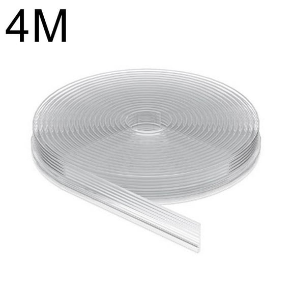 Sliding Window Sealing Strip,4m Transparent TPE Weatherstrip for Windproof,Soundproofing,and Thermal Insulation