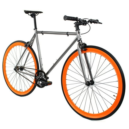 Golden Cycles Blaze Grey/Orange Fixed Gear 48 cm