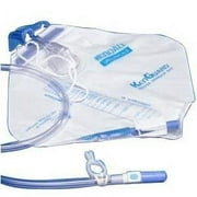 Kendall KenGuard Urinary Drainage Bag with Anti-Reflux Chamber, 2000mL (Pack of 5)