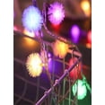 thumbnail image 4 of MOQLOM  Ball Fairy String Lights, 32.8ft 80 LED Waterproof String Lights Outdoor for Garden Camping Patio Battery(Colored), 4 of 7