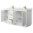 thumbnail image 6 of Wyndham Collection WCF111166DGBCMUNSMXX Icon 66" Free Standing Double Basin Vanity Set -, 6 of 7