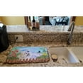 thumbnail image 2 of Caroline's Treasures Maltese Spring Dish Drying Mat, 2 of 7