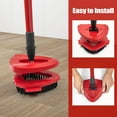 thumbnail image 7 of NEWE Scrubber Mop Brush Attachments Head 2 Pcs for 1 Tank System (Orange), 7 of 7