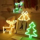 thumbnail image 3 of LED Neon Light Wall Art Sign Dormitorio Decoración Rainbow Hanging Night Lamp Home Party Holiday Decor Regalo de Navidad - Love Kuyhfg Sin marca, 3 of 5