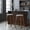 Gray, variant on AILUNWALL Swivel Bar Stools Set of 2, 30" Bar Height Backless Fabric Upholstered Seat with