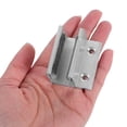 thumbnail image 4 of HEANUJJ 2Ud Guía Para Puerta Corrediza De Vidrio Con Instalación Sin Herramientas Color Plata, 4 of 6