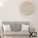 thumbnail image 1 of 2x Decoración de Arte de Pared Tallada Rústica, Muebles de Baño, Obra de Arte, Escultura de Pared Colgante, Decoración de Pared de Madera para Café, 2 piezas, 1 of 7