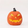 thumbnail image 2 of Large Lighted Halloween Pumpkins, Halloween Jack-O-Lantern, Plastic Pumpkin Lantern for Thanksgiving, Halloween Pumpkins Decoration for Indoor Outdoor, 2 of 7