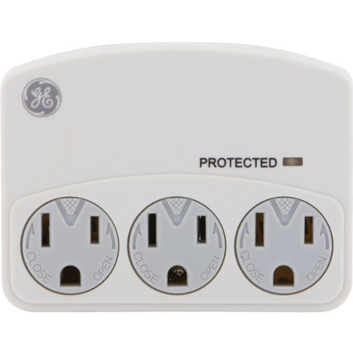 GE 14052 3Outlet InWall Surge Protector