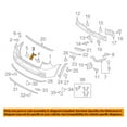 thumbnail image 3 of For 16 17 18 Sorento Rear Bumper Cover Mounting Brace Bracket Plastic Left Side, 3 of 5
