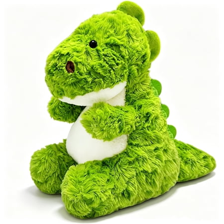 Green Dinosaur Stuffed Animal 12" Dino Plush Toys for Kids, Kawaii Dinosaur Plush Toys Doll, Cute Plushie, Dino Stuffed Animals for Girls and Boys, Easter Basket Stuffers, Party Favors