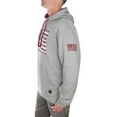 thumbnail image 3 of PATRIOT HOODIE IN CLOUD HEATHER GREY, 3 of 4