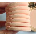 thumbnail image 2 of 12 Pcs Cotton Powder Puffs Round Makeup Puffs Pads with Strap Washable Large Face Body Powder Puffs for Loose Mineral Powder, 2 of 5
