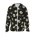 thumbnail image 1 of Lsque Daisy Pattern UPF 50+ Lightweight Sun Protection Men's Women's Long Sleeve Shirt, Hoodie Performance -Large, 1 of 7