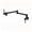 Black, variant on Antique Bronze Pot Filler Tap Wall Mounted Foldable Single Cold Kitchen Faucet Black Sink Tap Rotate Folding Spout Brass