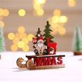 thumbnail image 6 of Christmas Decorations Christmas Tree Ornaments Wooden Santa Snowman Craft For Home Party New Year Christmas Gifts Kid Toys SNOW MAN SNOW MAN, 6 of 7