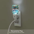 thumbnail image 5 of Cauagu Tropical Poolside Relaxation Print LED Nightlight,0.5W Night Lights Plug into Wall 1 Pack with Dusk-to-Dawn Light Sensor Soft Glow Lamp for Bathroom Adult Hallway-, 5 of 7