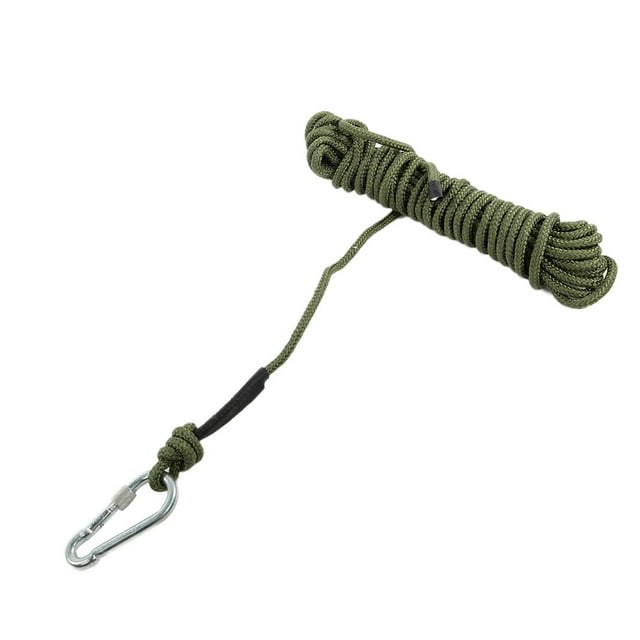 Cordón De Escape De Supervivencia De Rescate De Seguridad De Cuerda De Senderismo De Escalada En Roca Al Aire De 10m Con Garras Voladoras