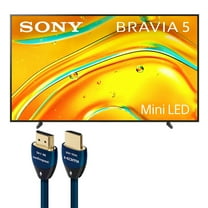 Sony BRAVIA 5 98 Inch Mini LED 4K HDR Google TV (2025) with AudioQuest SKY 3m HDMI Cable