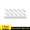 10pcs (46x16mm), variant on Flat Straight Brace Brackets Mending Joining Plates Repair Fixing Connector Stainless Steel Furniture Cabinet Corner Bracket