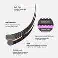 thumbnail image 3 of Extensiones de pestañas CURACORO Laser Flat Lash True Black C, CC, D Curl 7-15 mm, 3 of 9