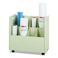 thumbnail image 1 of Safco Produits 3045 Mobile Roll Lime, 8 Compartiments, Mastic, 1 of 1