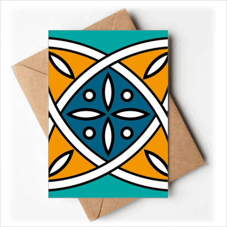 Morocco Style Geometry Pattern Greeting Cards You are Invited Invitations
