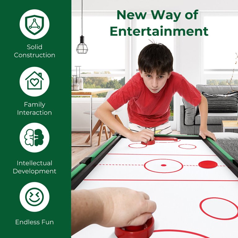 Gymax 4-in-1 Multi Game Table 49'' Combo Game Set W/Soccer