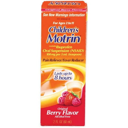 Children's Motrin: Original Berry Flavor Oral Suspension - Ages 2-11, 2 fl oz