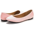 thumbnail image 2 of DREAM PAIRS Women's Sole-Simple Ballerina Walking Flats Shoes SOLE-SIMPLE PINK Size 12, 2 of 4
