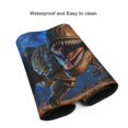 thumbnail image 4 of Hirioo Starry Night Charging Dinosaur for Mouse Pad ,Anti-Slip Base, Durable Stitched Edges, Perfect for Gaming, Office, and Home Use,16x35.5in, 4 of 9