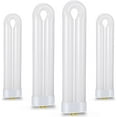 thumbnail image 2 of PYYNA-Bug Zapper Replacement Bulb 15 W U Shaped Twin Tube Bulb Indoor Outdoor Bug Zapper Light with 4 Pin Base(White,4 Pieces), 2 of 4