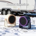 thumbnail image 7 of 2026 New Rapid Heating Portable Mini Heater - 90° Adjustable Angle, Outdoor/Desktop for Home, Office, Bedroom & Bathroom, 7 of 7
