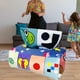 thumbnail image 5 of Juguetes de caja de pañuelos para bebés Juguete de desarrollo de tejidos para tirar ocupados Juguetes de tejidos arrugados para perfke  Juguetes sensoriales de tejido, 5 of 9