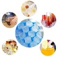 thumbnail image 3 of Awdenio Honeycomb Shape Ice-Cube Maker Ice Tray Ice Trays Storage Containers 2pcs, 3 of 7