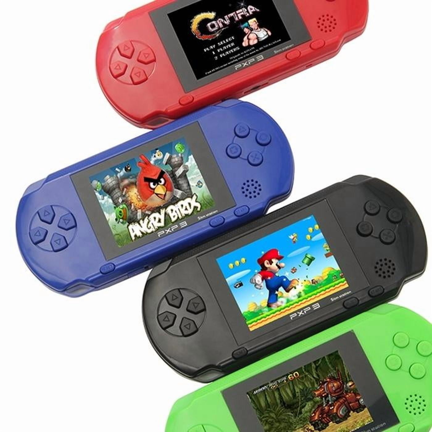 PXP3 Portable Handheld Video Game System, Blue, 150 Plus Games
