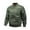 Army Green, variant on YYDGH Men's Plus Size Jackets-Windproof Bomber Jacket Full Zip Winter Warm Padded Coats Outwear(Black,S)